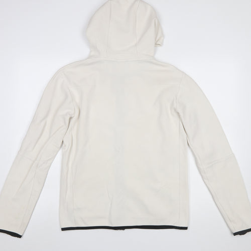 Nike Men’s Ivory Full Zip Hoodie Small Lightweight Sportswear