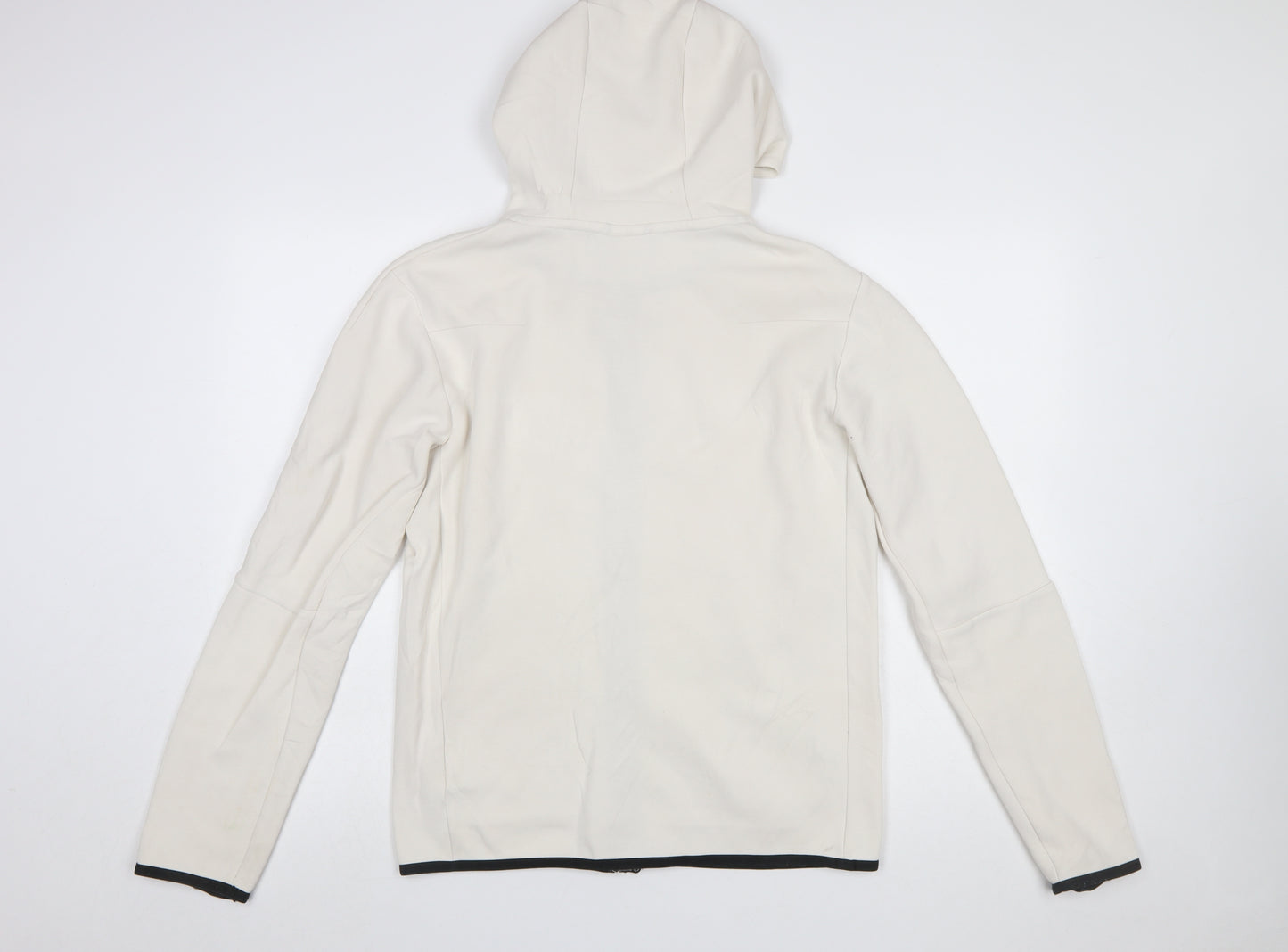 Nike Men’s Ivory Full Zip Hoodie Small Lightweight Sportswear