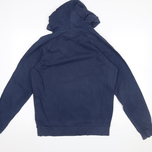 Under Armour Men's Blue Pullover Hoodie Small Cotton Blend