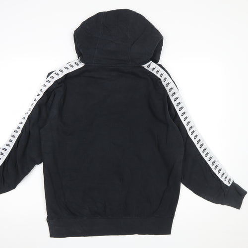 Nike Men’s Black Pullover Hoodie M Logo Fleece Sportswear