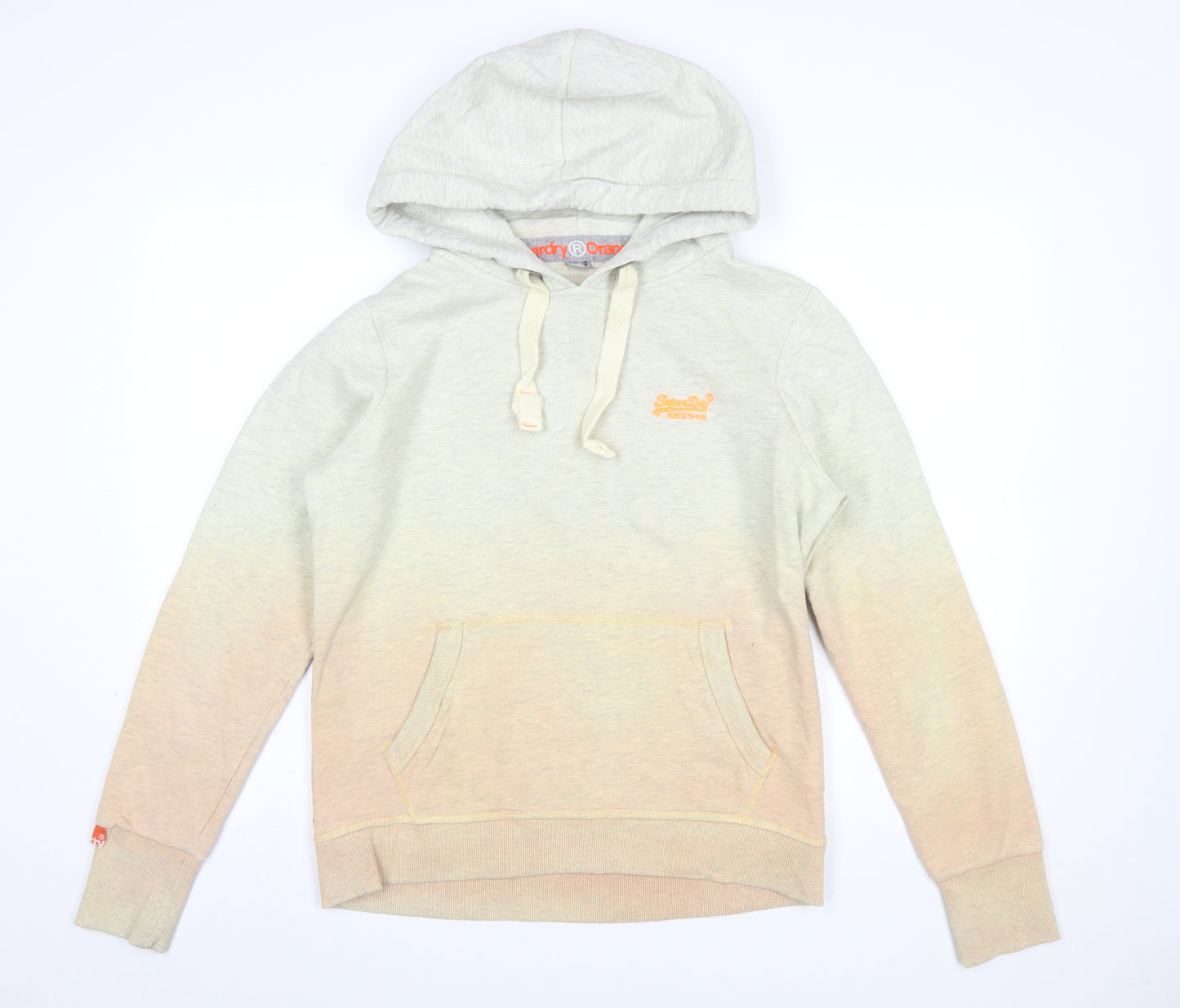 Superdry Orange Label Women's Beige Pullover Hoodie L