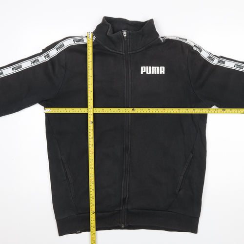 PUMA Men's Black Full Zip Sweatshirt Jacket Size M Regular Fit