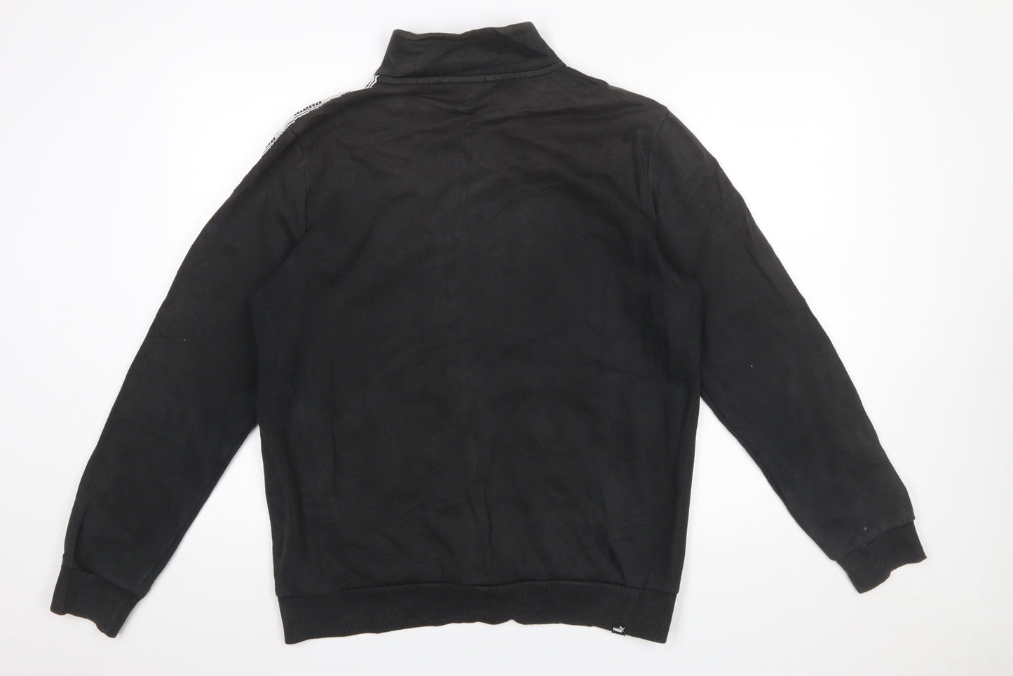 PUMA Men's Black Full Zip Sweatshirt Jacket Size M Regular Fit