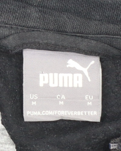 PUMA Men's Black Full Zip Sweatshirt Jacket Size M Regular Fit
