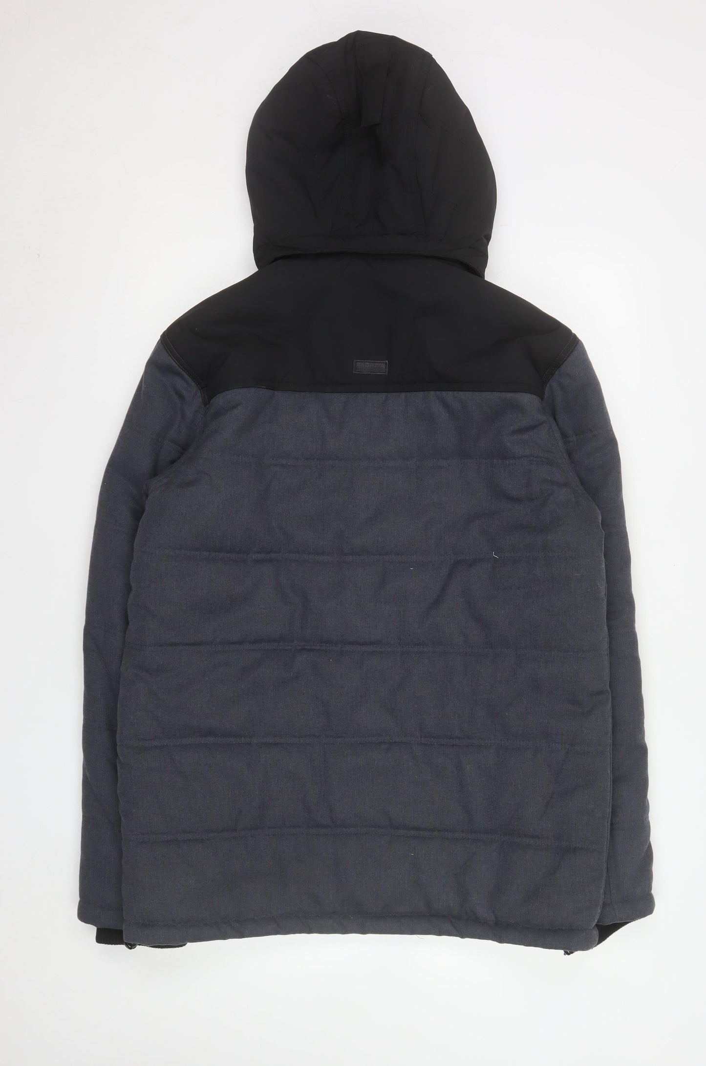 Regatta Men’s Grey Hooded Puffer Jacket M Waterproof Winter Coat