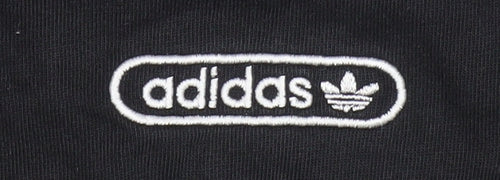 Adidas Men's Black XL Crew Neck Short Sleeve Cotton T-Shirt