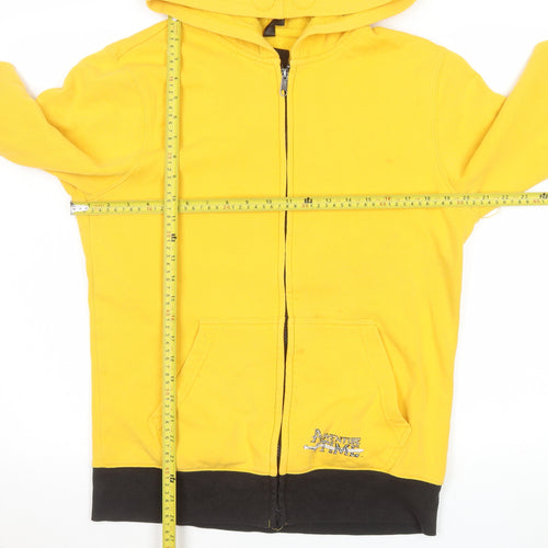 Cartoon Network Adventure Time Yellow Hooded Jacket Men's M