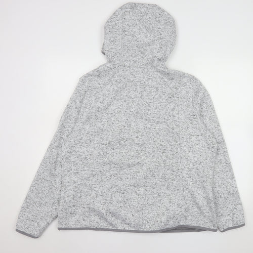 Marks and Spencer Women’s Grey Hooded Zip Jacket Size 20