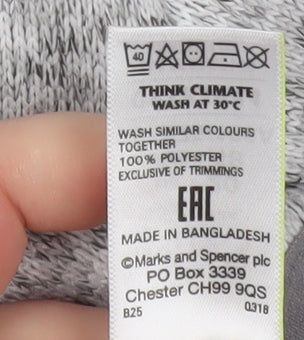 Marks and Spencer Women’s Grey Hooded Zip Jacket Size 20