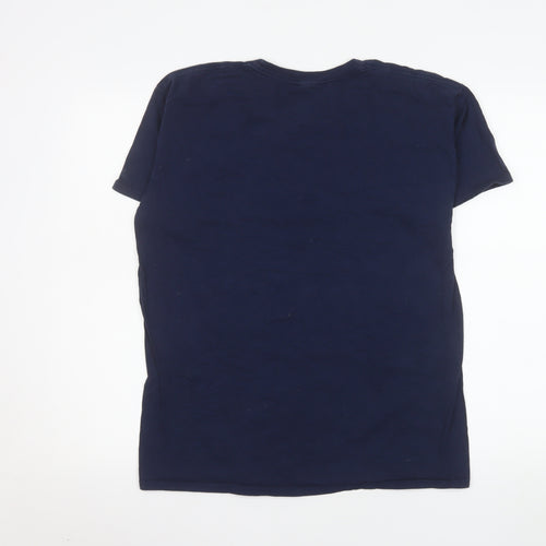Peter Storm Men's Navy Surf Club Graphic Cotton T-Shirt Medium