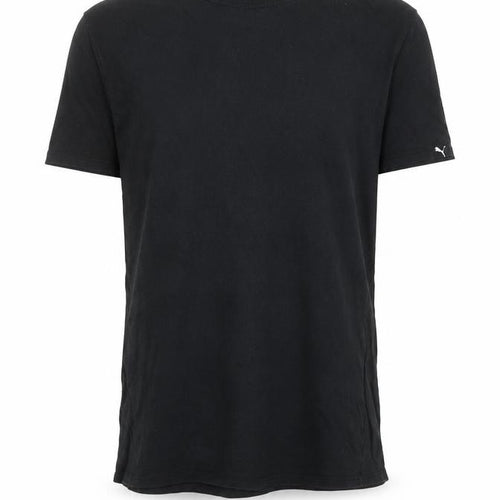 Puma Men's Black Small Short Sleeve Crew Neck Cotton T-Shirt