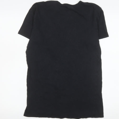 Puma Men's Black Small Short Sleeve Crew Neck Cotton T-Shirt
