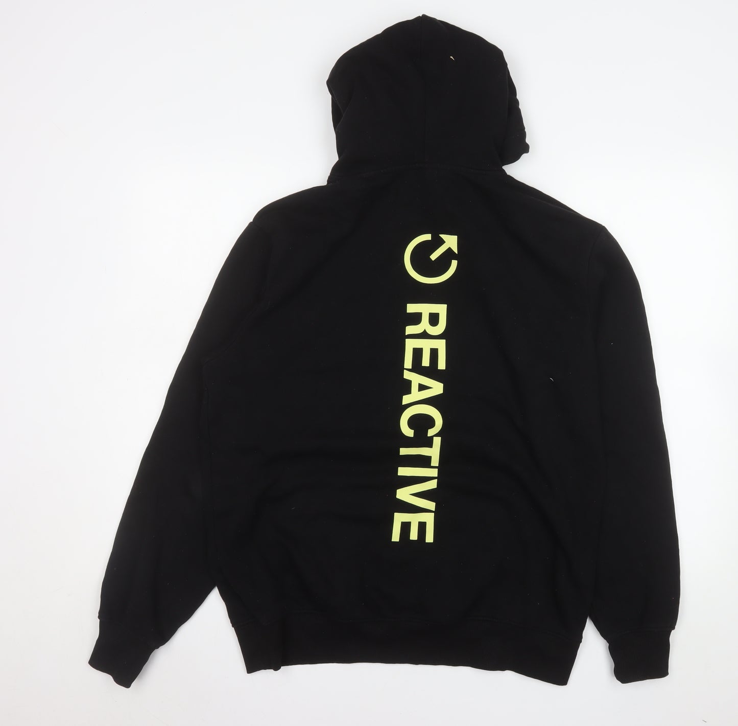 H&M Divided Men's Black Reactive Pullover Hoodie Size M