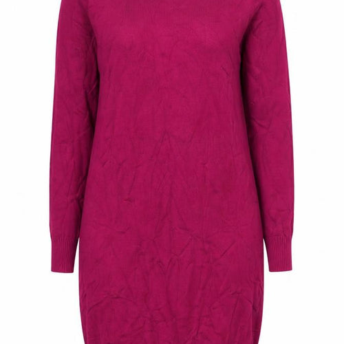 Suzanne Grae Women's Pink Knit Jumper Dress M Classic Style