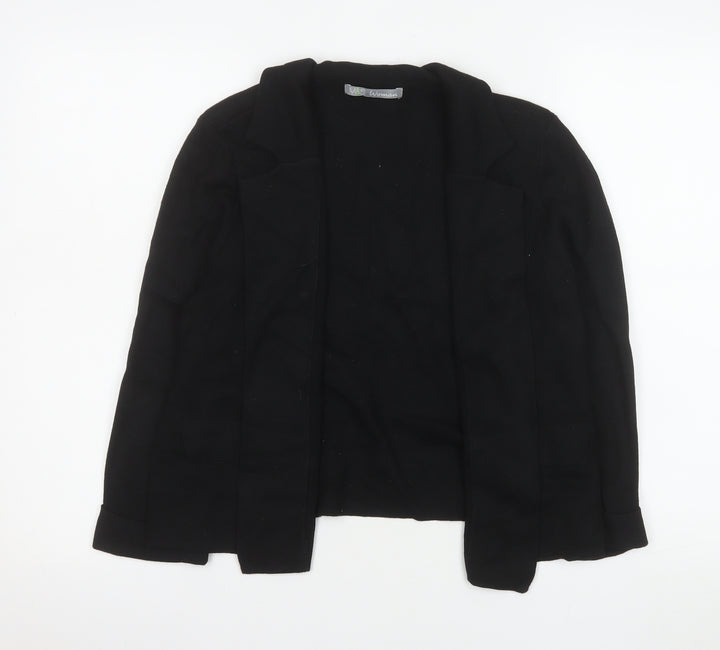 Marks and Spencer Women’s Black Regular Fit Blazer UK 14