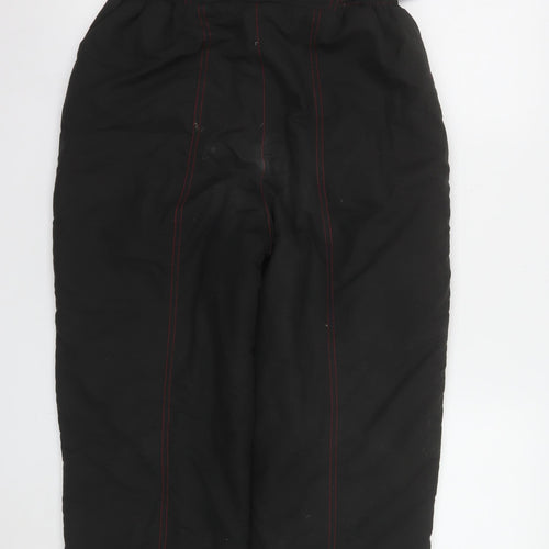 Rodeo Women Black Red Snow Pants Size 12 Waterproof Insulated Trousers
