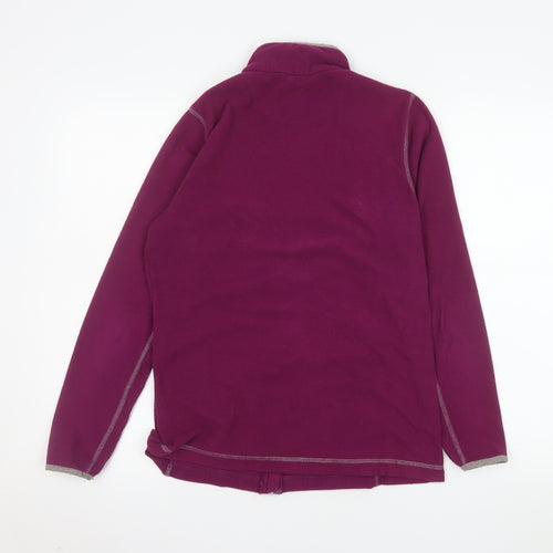 Peter Storm Women Purple Fleece Full Zip Jacket Size 10