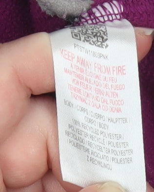 Peter Storm Women Purple Fleece Full Zip Jacket Size 10