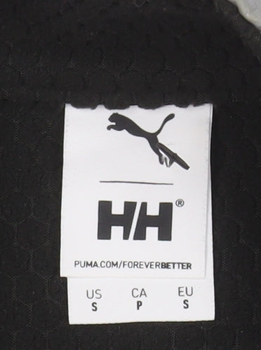 Puma Women’s Black Reflective Activewear Vest Jacket Size S