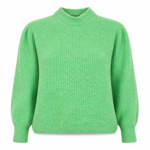 ASOS Women’s Green Mock Neck Chunky Knit Jumper Size 6
