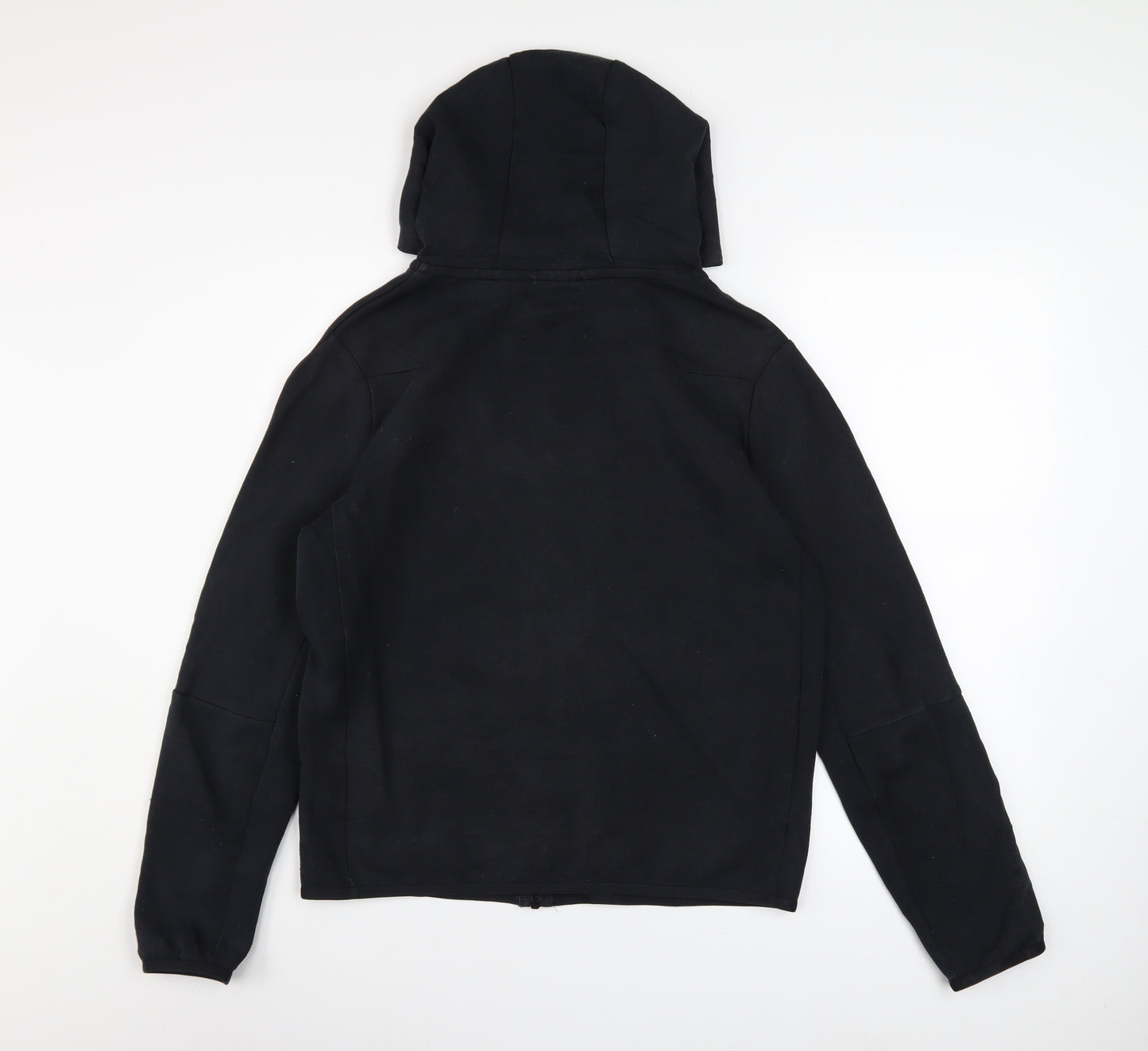 Nike Boys Black Full Zip Hoodie Size 14 Years Standard Fit Fleece Jacket