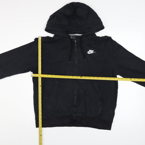 Nike Men's Black Full Zip Hoodie M Sportswear Sweatshirt