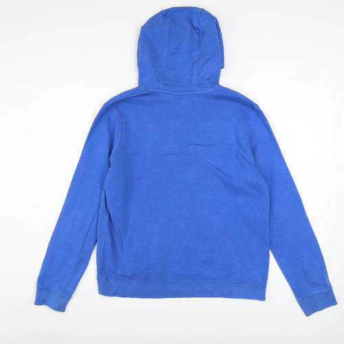 Nike Boys Blue XL Pullover Hoodie – Football Logo Graphic Sweatshirt