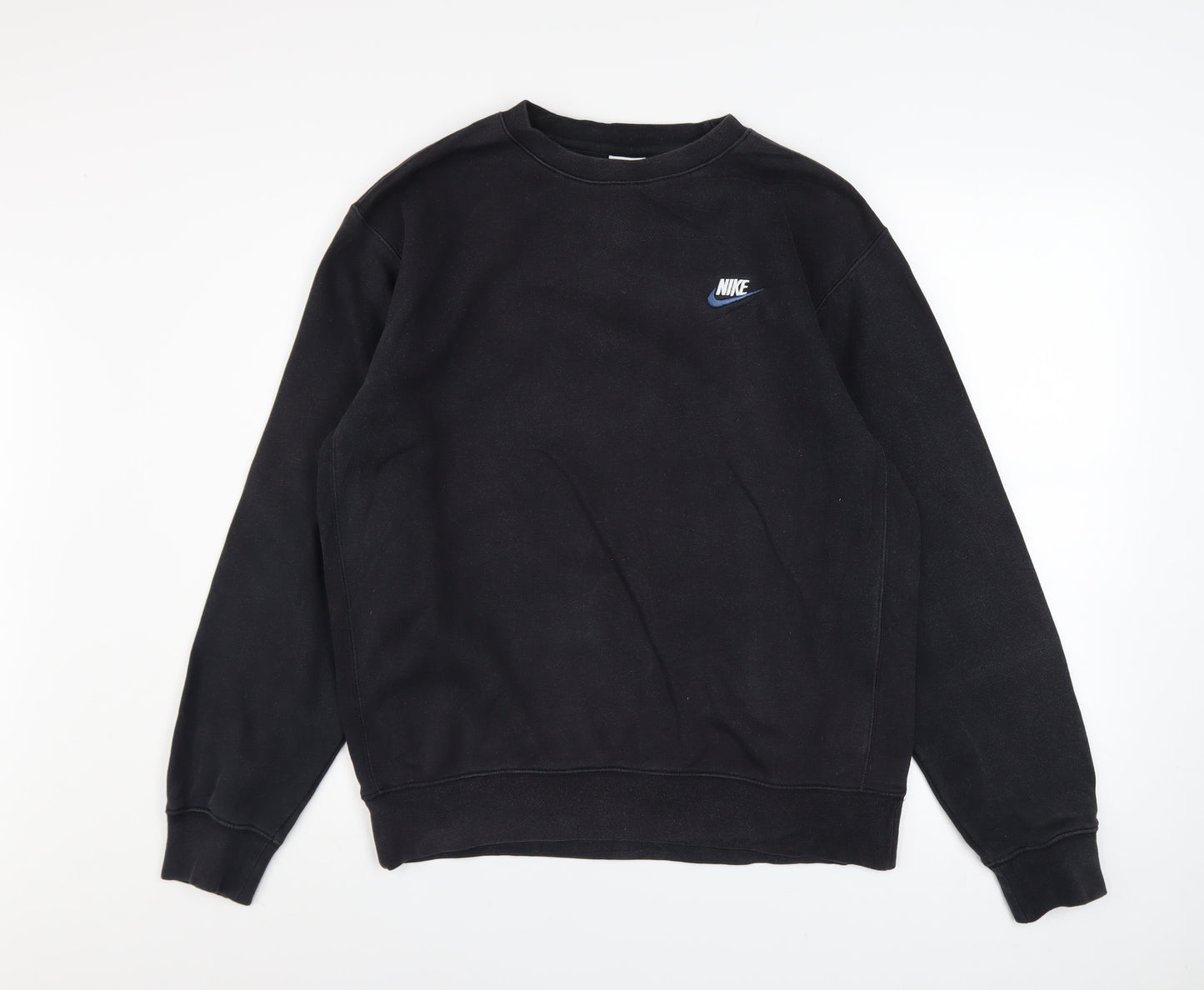 Nike Men's Black Crew Neck Pullover Sweatshirt M
