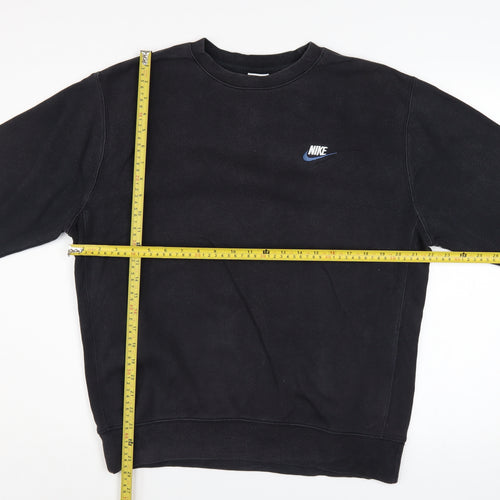 Nike Men's Black Crew Neck Pullover Sweatshirt M