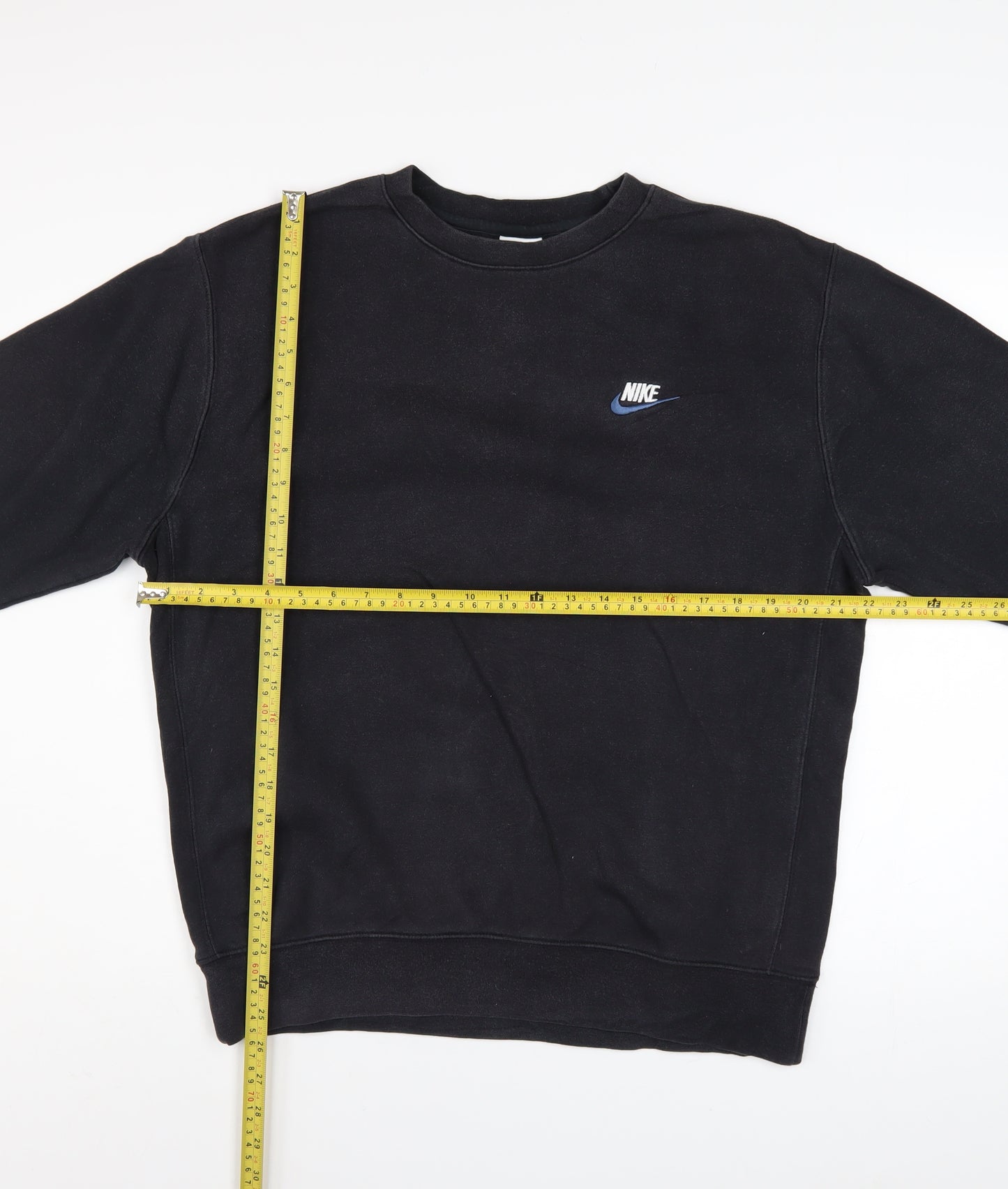 Nike Men's Black Crew Neck Pullover Sweatshirt M