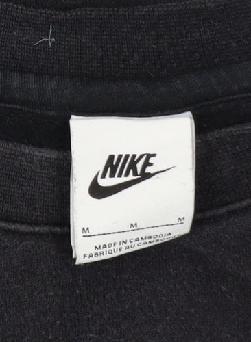 Nike Men's Black Crew Neck Pullover Sweatshirt M