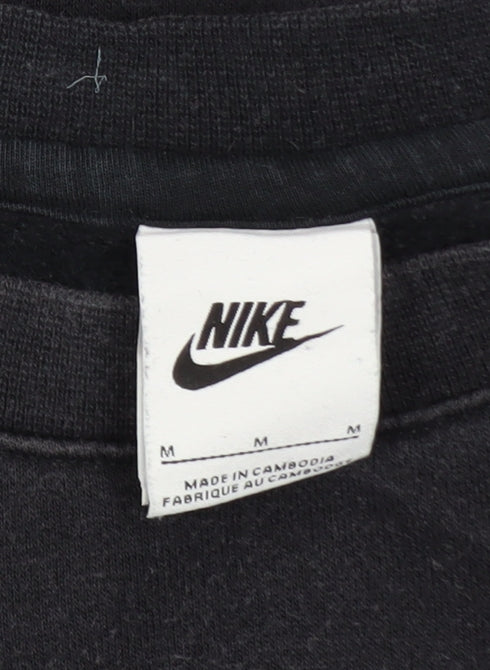 Nike Men's Black Crew Neck Pullover Sweatshirt M