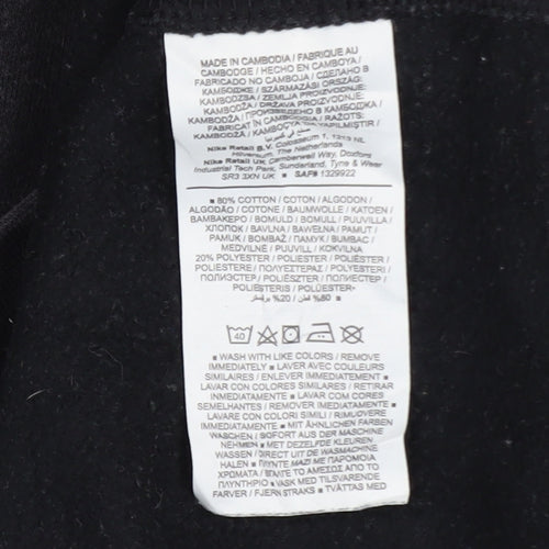 Nike Men's Black Crew Neck Pullover Sweatshirt M