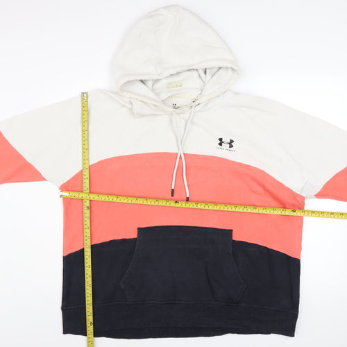 Under Armour Men's Multicoloured XL Pullover Hoodie Relaxed Fit