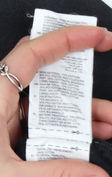 Adidas Men's Black Jogger Trousers S Regular Fit Primegreen