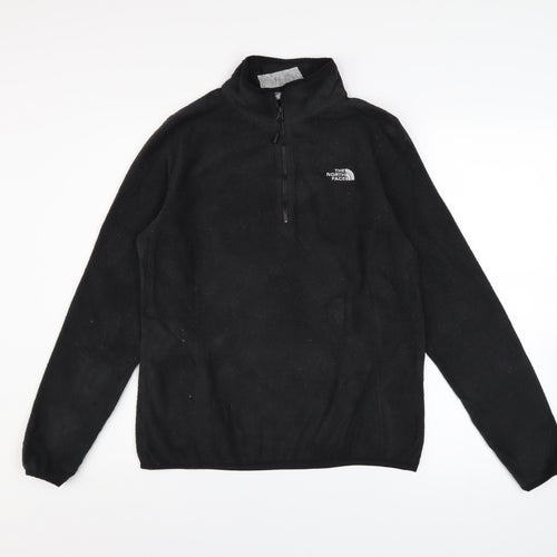 The North Face Womens Black Fleece Pullover Sweatshirt Size L