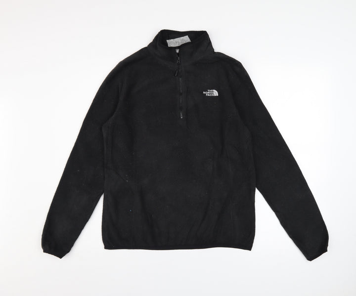 The North Face Womens Black Fleece Pullover Sweatshirt Size L