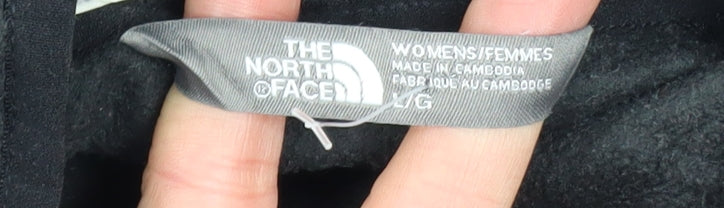 The North Face Womens Black Fleece Pullover Sweatshirt Size L
