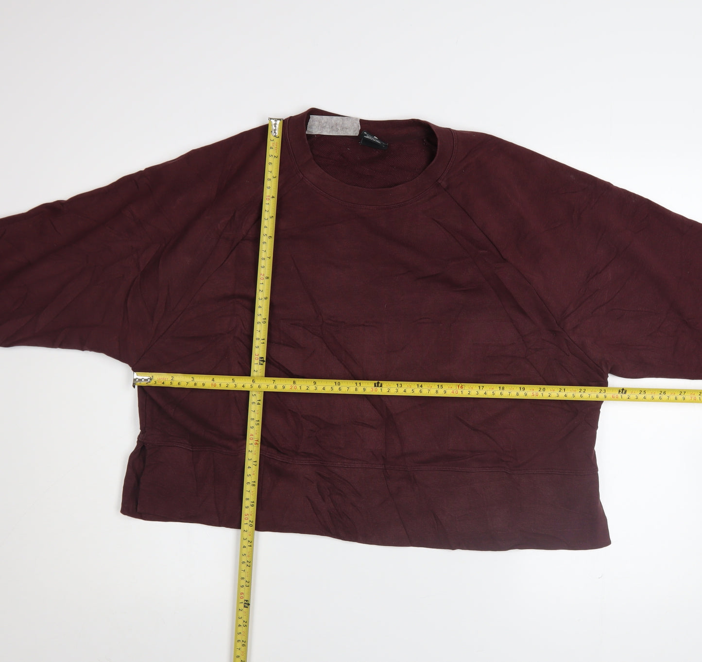 Nike Womens Burgundy Dri-Fit Pullover Sweatshirt Medium