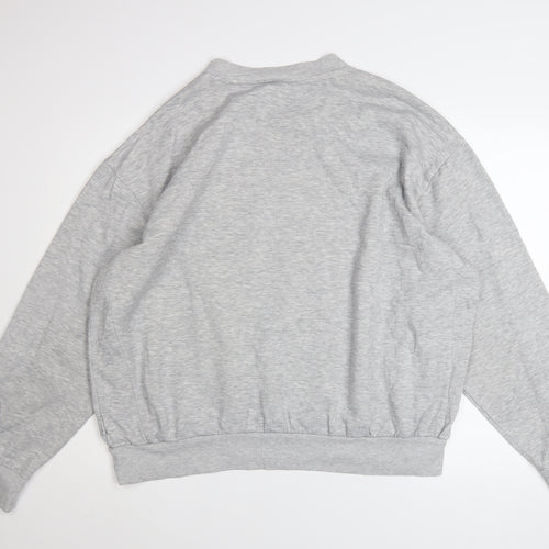 Umbro Men’s Grey XXL Pullover Sweatshirt Crew Neck Logo Sportswear