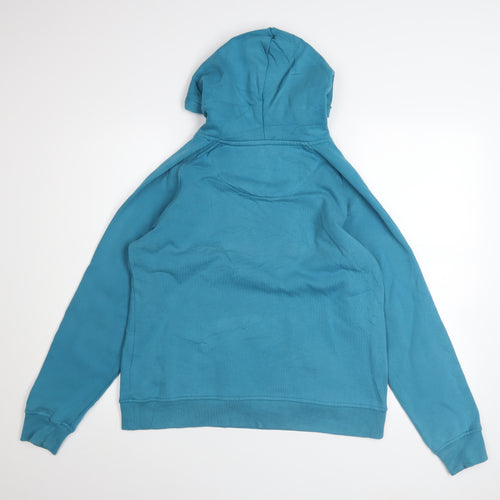 Canterbury Womens Blue Logo Pullover Hoodie Size 14