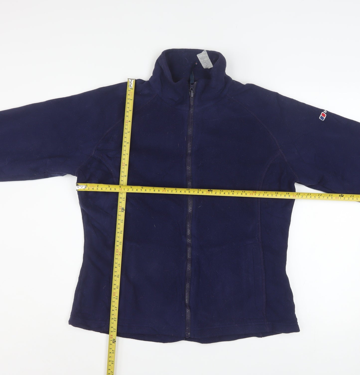 Berghaus Womens Blue Size 14 Fleece Full Zip Basic Jacket