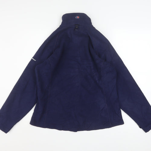 Berghaus Womens Blue Size 14 Fleece Full Zip Basic Jacket
