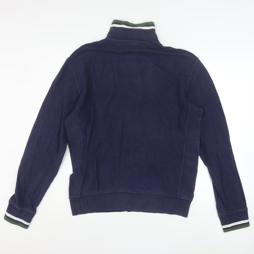 Polo Ralph Lauren Men’s Blue 1/4 Zip Wimbledon Sweatshirt Size S