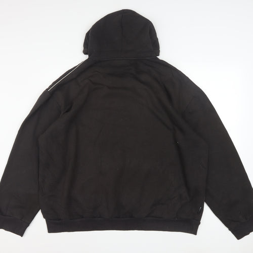 Umbro Men's Black 2XL Pullover Hoodie Fleece Sportswear