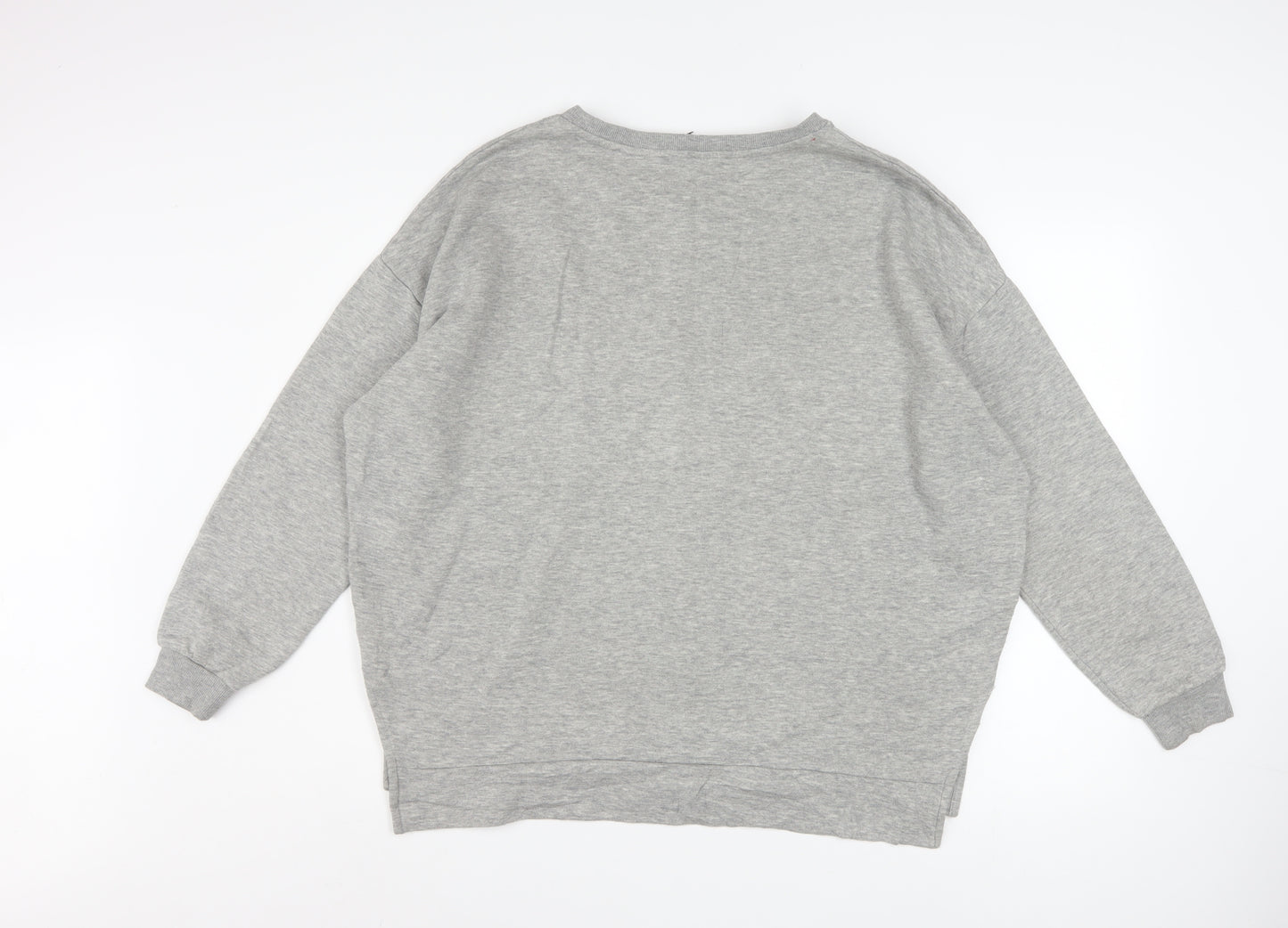 Disney Primark Womens Grey Mickey Sweatshirt Size 12/14 Pullover