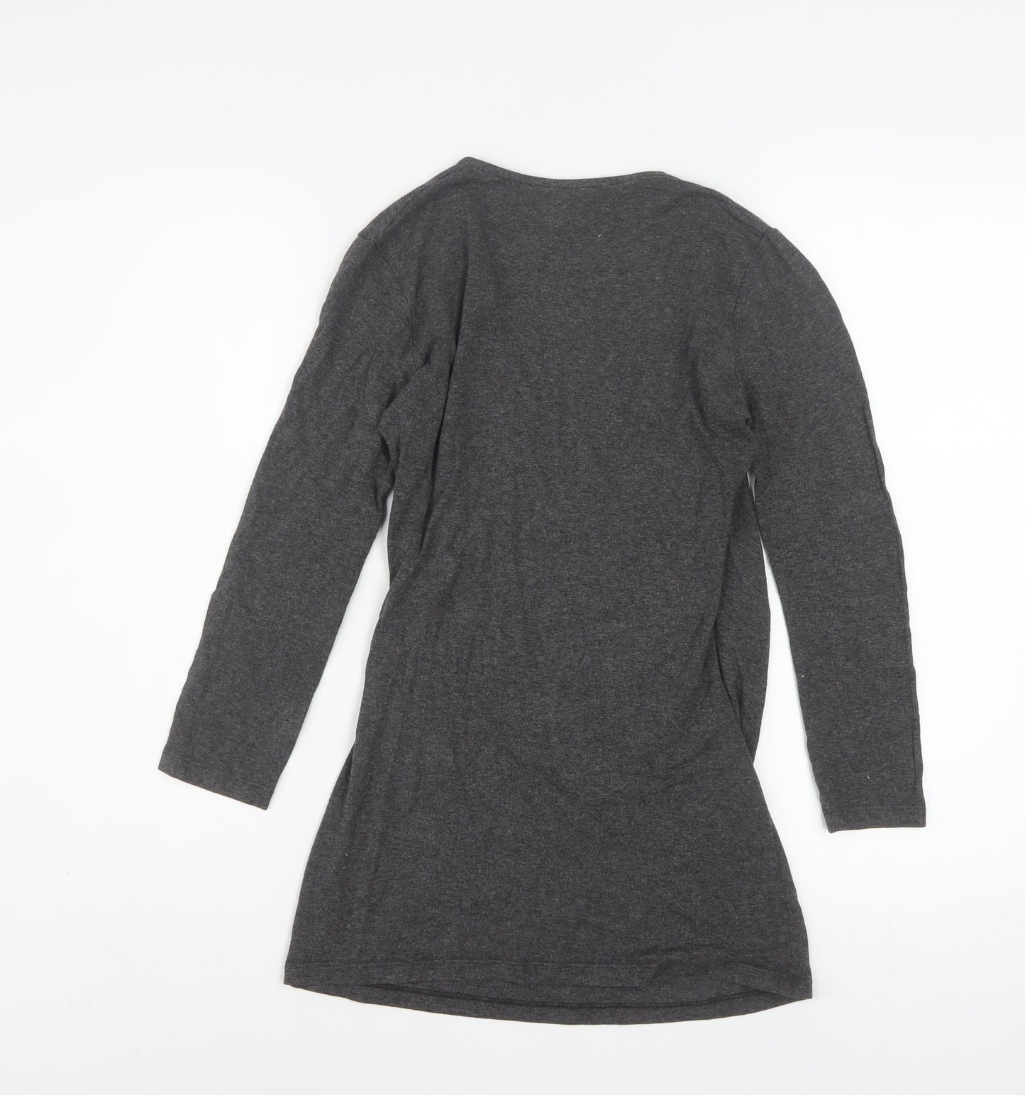 Isabella Oliver Women’s Grey Wrap Maternity Jersey Top Size S