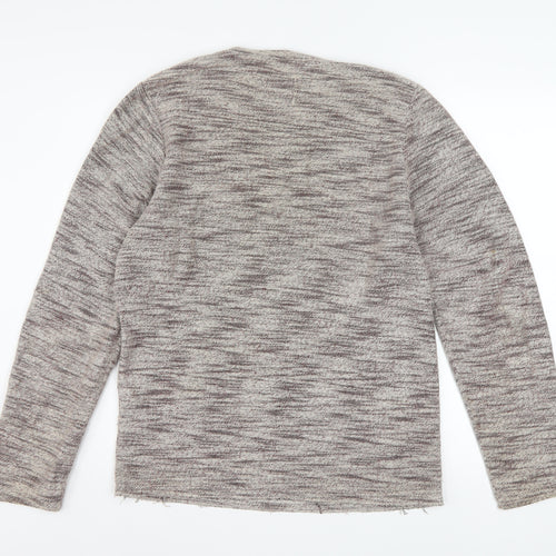 Jack & Jones Men's Grey Knit Pullover Sweatshirt M