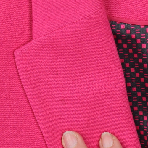Marks and Spencer Women's Pink Size 16 Blazer Jacket