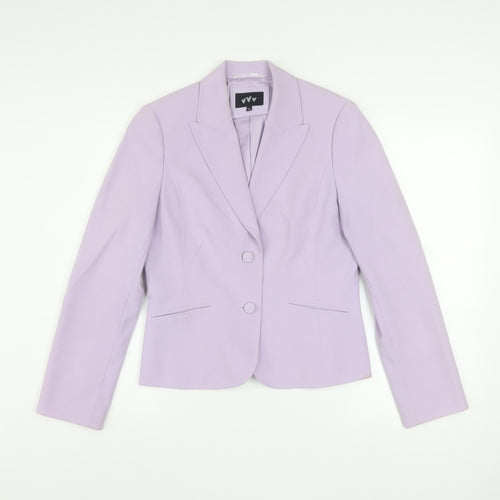 Marks and Spencer Women's Purple Blazer Size 10 Formal Jacket